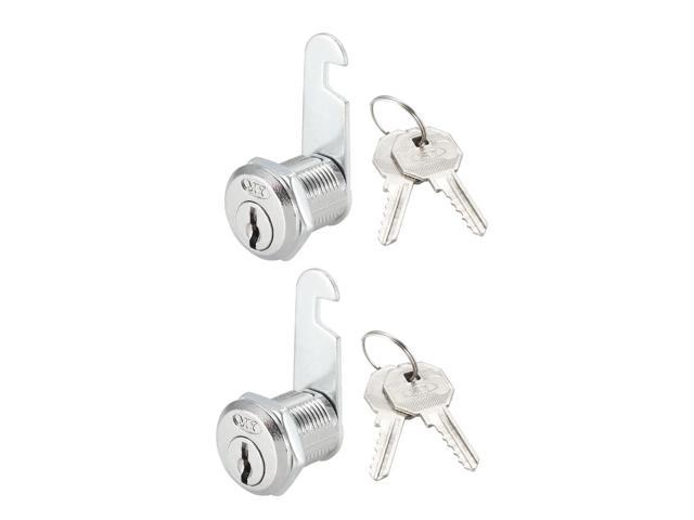 Cam Lock 20mm Cylinder Length 48mm Long Cam Cabinet Locks Keyed