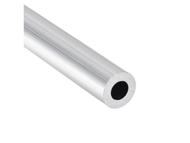 6063 Aluminum Round Tube 300mm Length 15mm OD 10mm Inner Dia Seamless Aluminum Straight Tubing 3 Pcs 