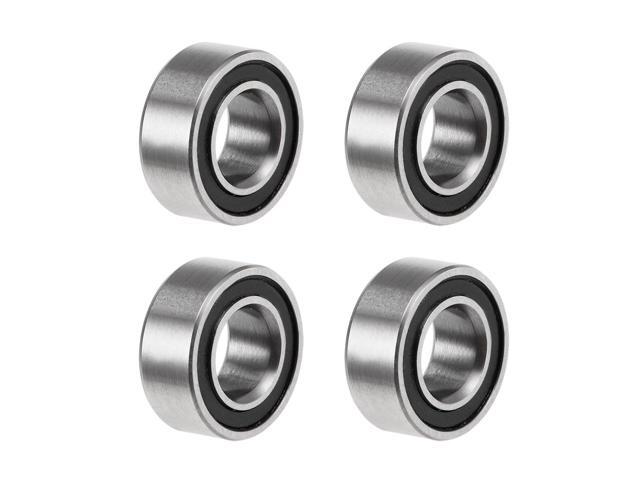 10PCS 605-2RS Deep Groove Ball Bearings Bore Double Sealed Chrome Steel Z2 