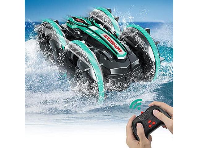 Watch Remote Control Car Toy, Upgraded 2.4GHz Mini Wrist Remote Control Car for Kids, TikTok Cartoon RC Watch Racing Car, USB Charging RC Car for Boys Girls Birthday, Blue