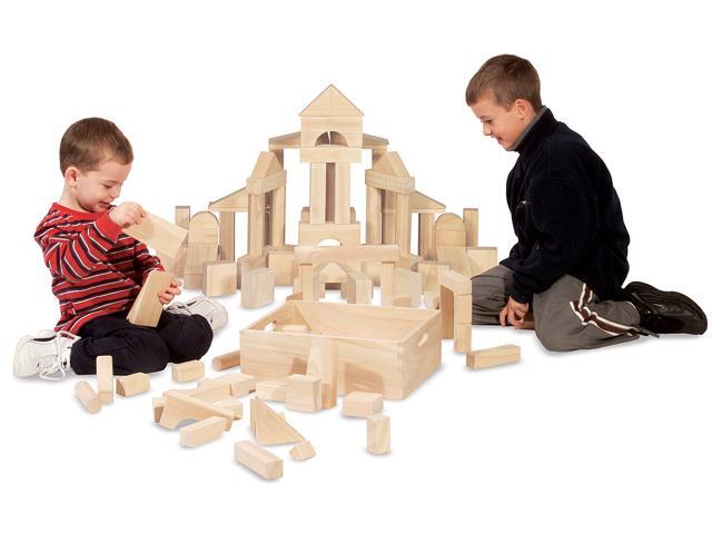 melissa and doug unit blocks on wheels