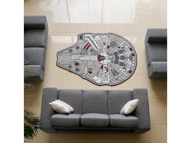 millennium falcon rug