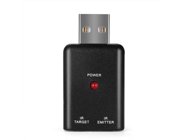 Mini USB Powered Dongle Universal Infrared IR Remote Control Extender System with IR Receiver and IR Blaster Emitter Booster Extension Cable TNP IR Repeater Extender IR Transmitter