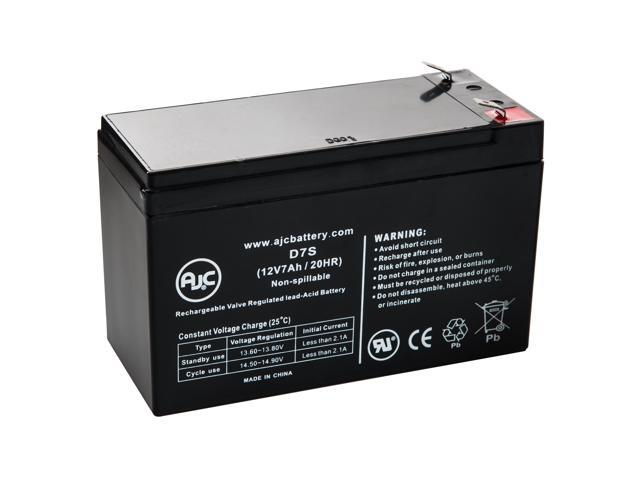 This is an AJC Brand Replacement DTS 12V6.5AH 12V 7Ah Sealed Lead Acid Battery