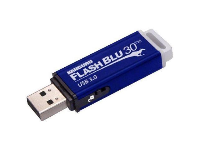 Kanguru FlashBlu30 with Physical Write Protect Switch