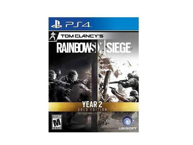 Tom Clancy's Six Siege Year 2 Gold Edition (Includes Extra Content + Year 2 Pass Subscription) - PlayStation 4 PS4 Video Games -
