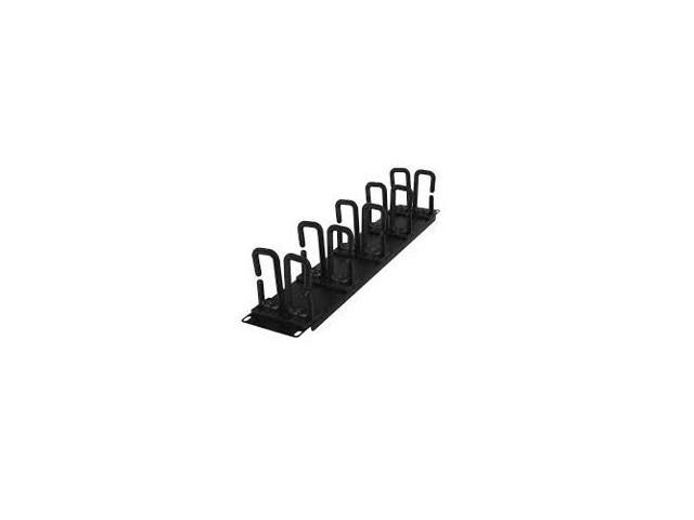 CyberPower CRA30006 Horizontal Cable Manager Black 2U Rings Cases
