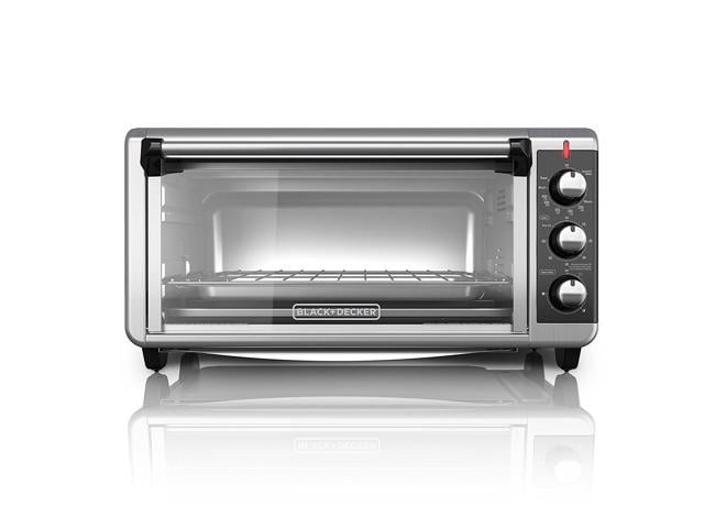 Black & Decker Extra-Wide 8-Slice Toaster Oven, Black TO3250XSB ...