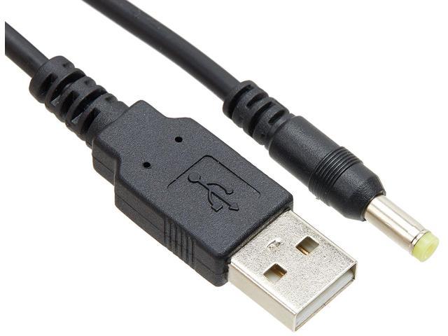 Acc, USB A Male to DC Plug Charging Cable