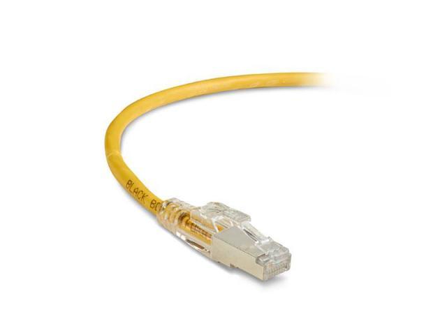 Black Lockable PVC Cable GigaBase 3 CAT5e 100-MHz Shielded F/UTP Stranded 0.6-m 2-ft.