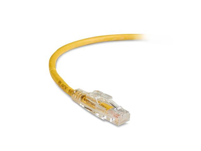 3-ft. 0.9-m Snagless Boots Yellow UTP Crossover GigaBase 350 CAT5e Patch Cable 3-ft. 0.9-m Snagless Boots Yellow UTP Crossover GigaBase 350 CAT5e Patch Cable