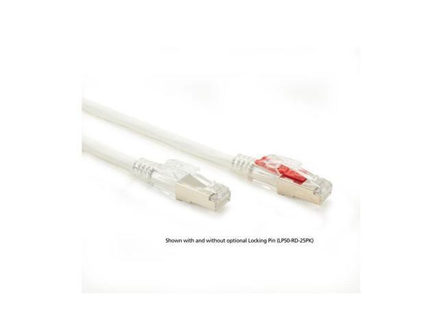 25-ft. Sc//FTP Backbone PVC Cable 7.6-m Shielded Black Box GigaTrue 3 CAT6 250-MHz Lockable Stranded Yellow