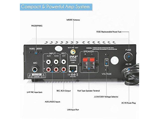 Pyle Audio PTAUWIFI46 Compact WiFi 