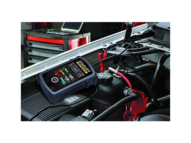 Stanley BC8S 8 Amp Battery Charger/Maintainer - Newegg.com