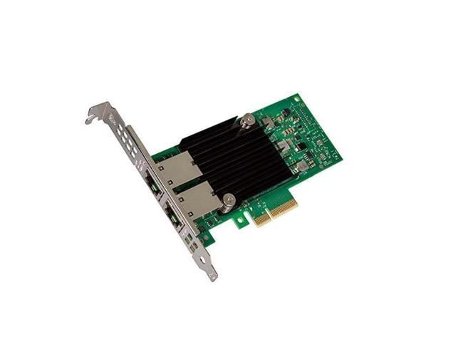 PCI-E X4 ipolex for Intel Ethernet PCI-Express Converged Network Adapter X550-T2 Dual RJ45 Copper Port CNA for PC with Low Bracket 