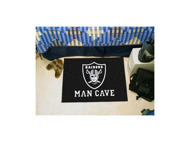 Photo 1 of **SIGNS OF LIGHT USE (SEE PHOTOS)**
NFL - Oakland Raiders Man Cave Starter Rug 19"x30"