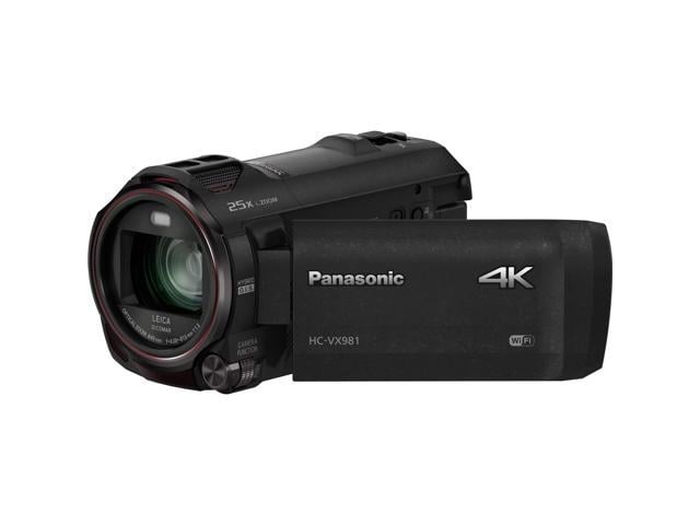 Panasonic HC-VX981K 4K Ultra HD Camcorder with 4K Photo Capture