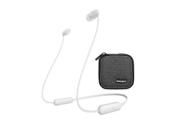 Sony Wi C0 Wireless Bluetooth In Ear Headphones White With Earphone Case Newegg Com