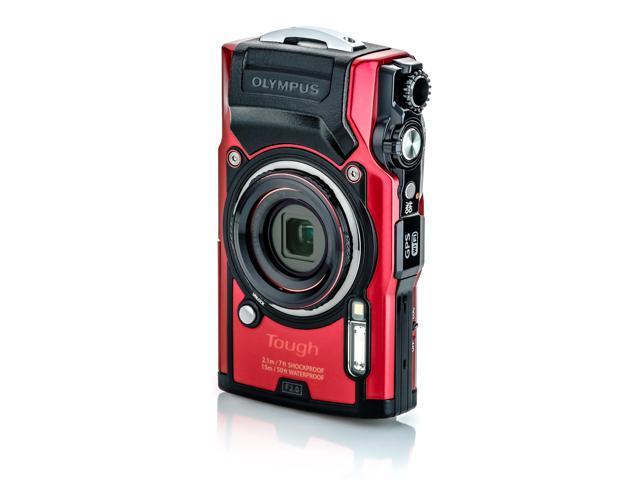 Olympus Tough TG-6 Waterproof Camera, Red - Newegg.ca