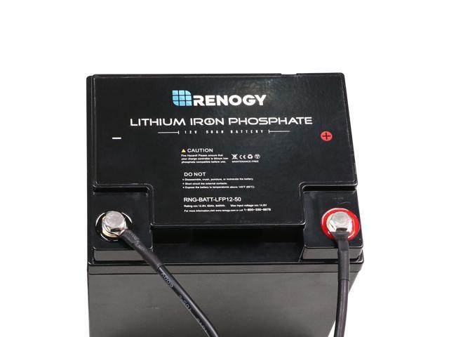 Renogy 8ft Connect Charge Controller and Battery 4 AWG Wire Copper Tray Cable