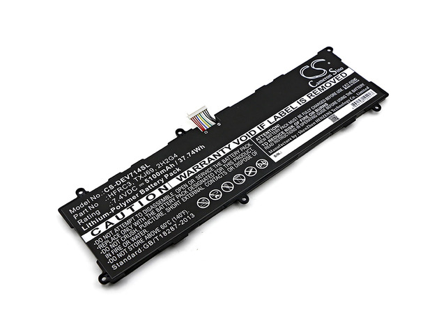 Batteria Di Ricambio Per Dell Venue 11 Pro 7140 - 2H2G4 HFRC3 TXJ69 451-BBKH - 38Wh 7.4V