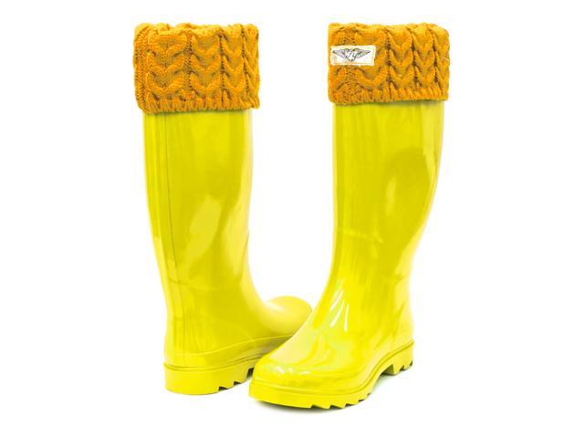 sock rain boots
