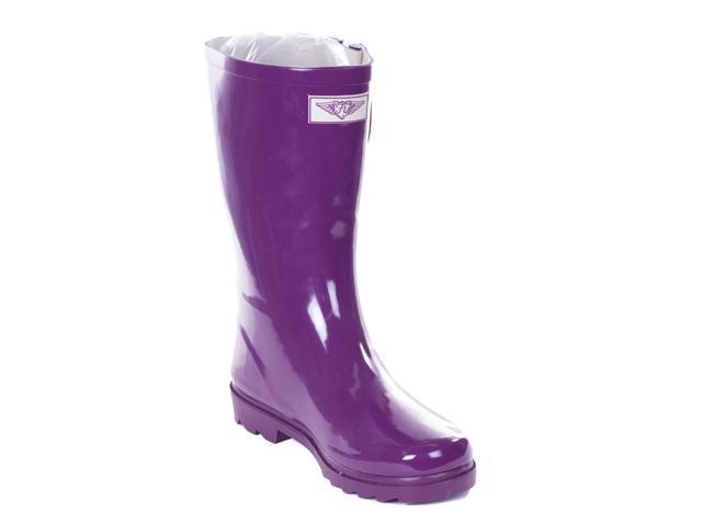 purple rain boots womens