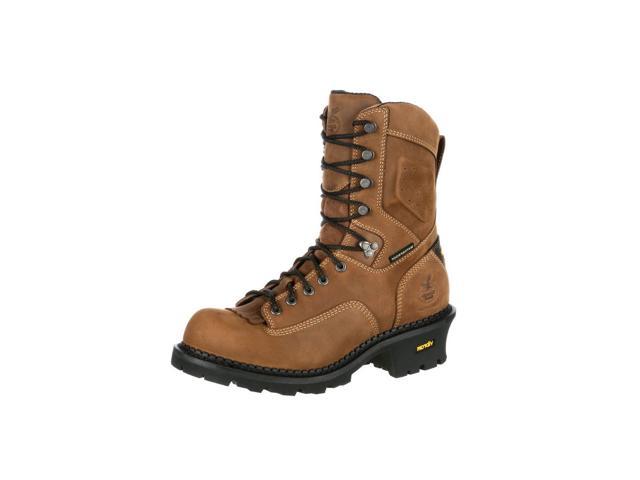 Georgia Boot Work Mens Comfort Core Logger Wp 8 M Brown Gb00096