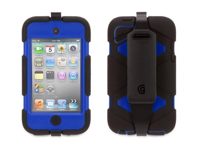 Griffin Black / Blue Survivor All-Terrain Case for iPod Touch (4th Gen)   Extreme-duty case for iPod touch 4th gen.
