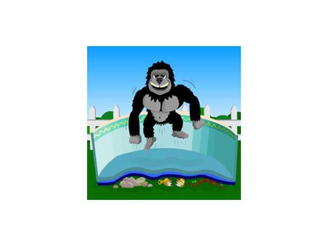 Blue Wave Nl126 24 Round Gorilla Bottom Floor Padding
