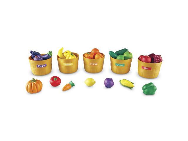 Learning Resources Ler3060 Farmers Market Color Sorting Set Newegg Com