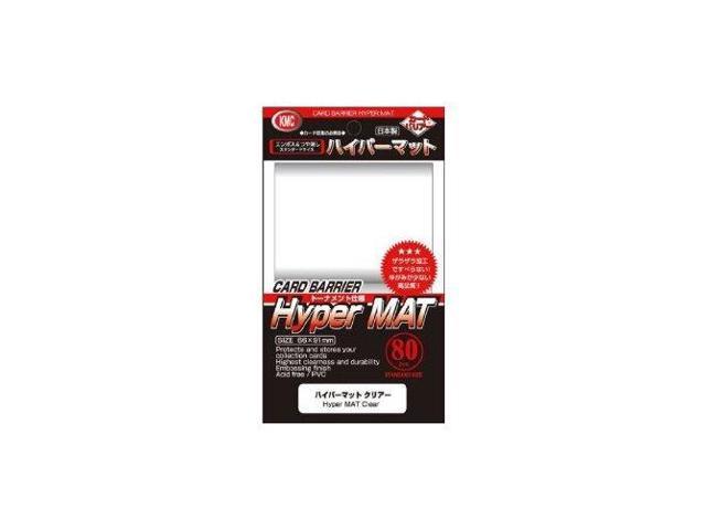 Kmc Hyper Matte Clear 80 Kmchm1515 Kmc Sleeves Newegg Com