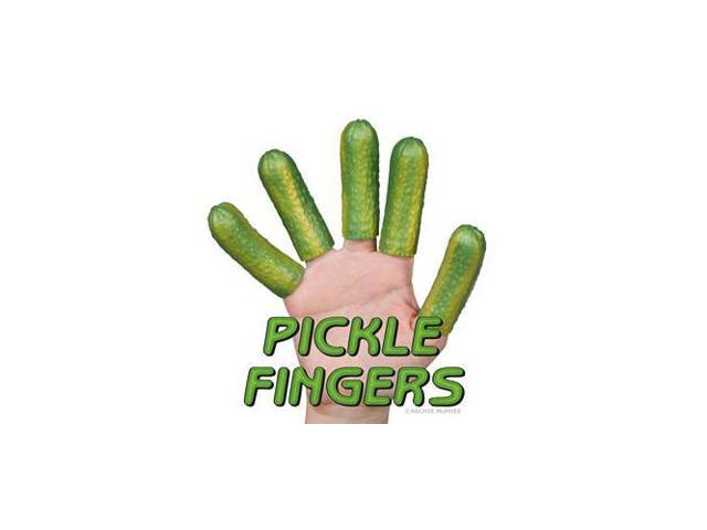 Accoutrements Complete Set of 5 Pickle Fingers Finger Puppets 