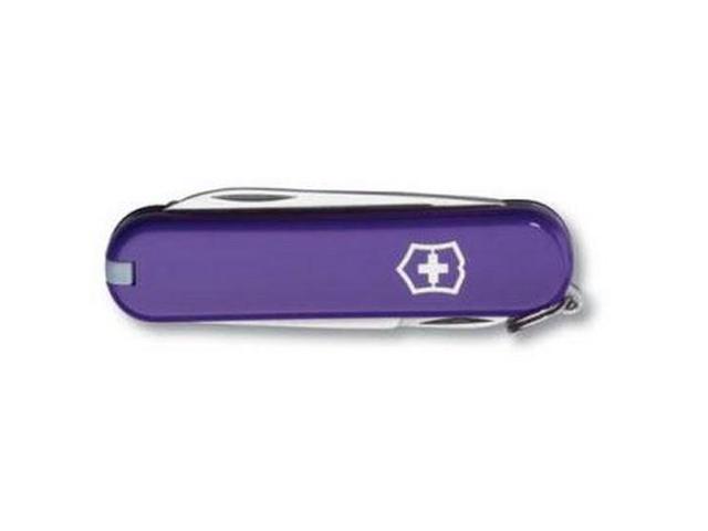 purple swiss army knife