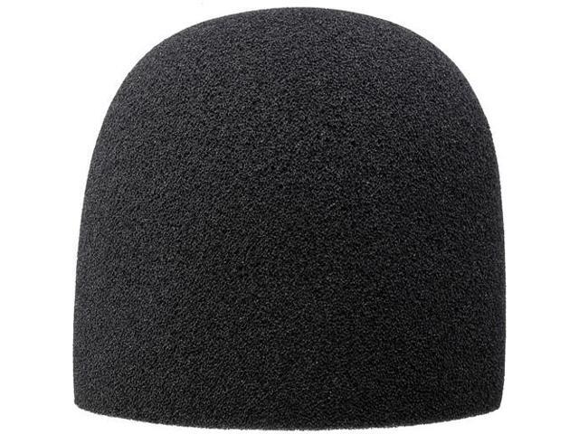 Auray Foam Windscreen for 1-3//8 Diameter Microphones Black