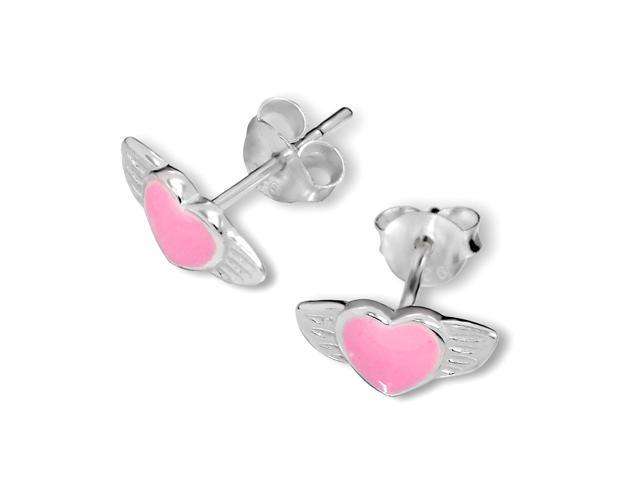 Heart with Wings Earrings