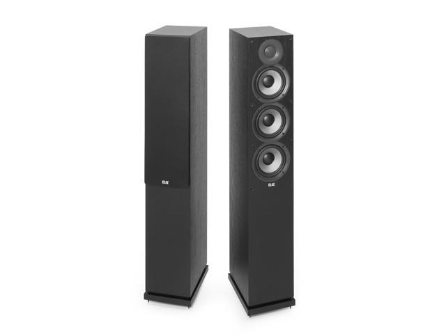 Photo 1 of ELAC Debut 2.0 F5.2 Floorstanding 3-Way Speaker (Black, Single)