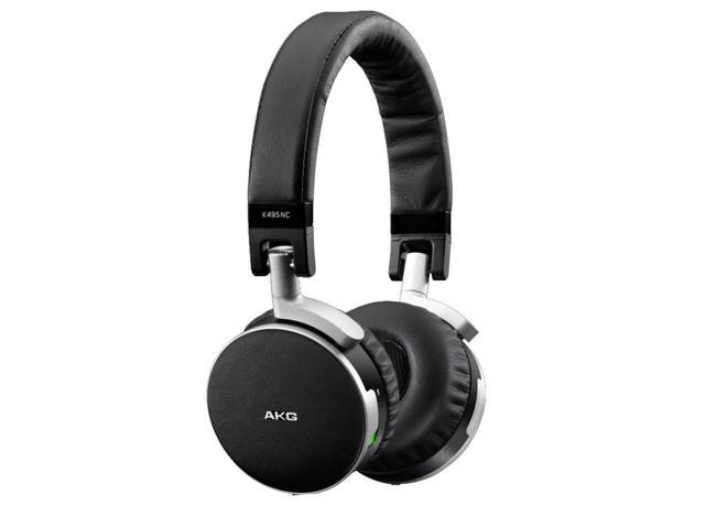 K-495NC Premium Active Noise-Cancelling Headphones (Black)