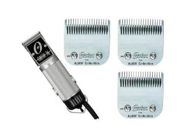 Silver Oster Clic 76 Hair Clipper 3 Blades 000 1 1a New Silver Oster Clic 76 Hair Clipper 3