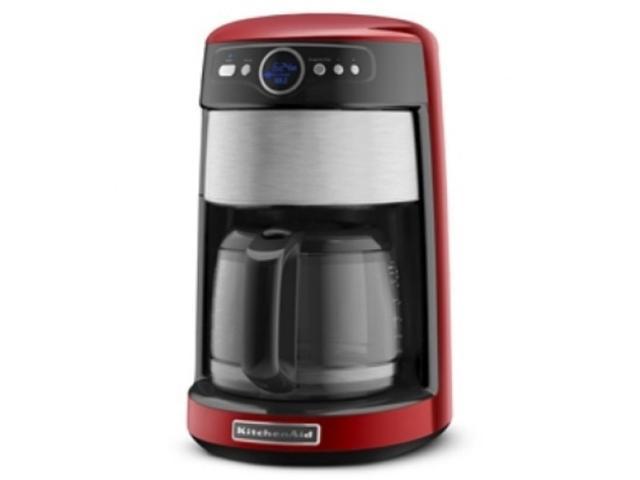 KitchenAid KCM1402ER Empire Red 14 Cup Glass Carafe Coffee Maker