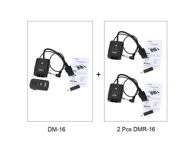 Godox DMR-16 Professional Studio Flash Wireless Trigger Receiver 16 Channels