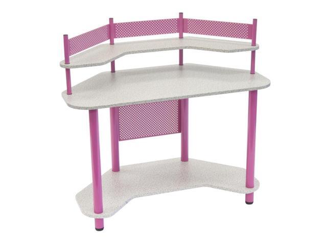 Calico Designs Home Office Study Corner Desk Pink Newegg Com