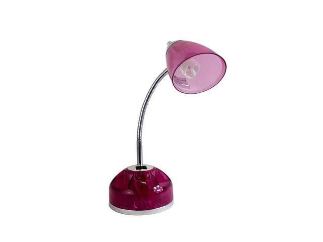 organizer desk lamp with charging outlet