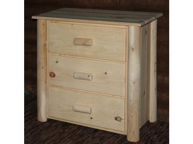 Frontier 3 Drawer Chest Unfinished Newegg Com