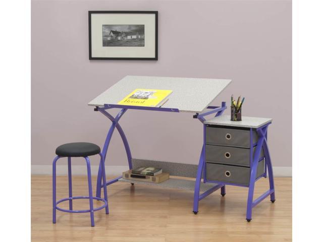 Photo 1 of Comet Center Adjustable Craft Workspace with Stool by Studio Design