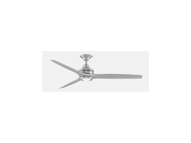 Ceiling Fan Blade In Brushed Nickel Finish Set Of 3 Newegg Com