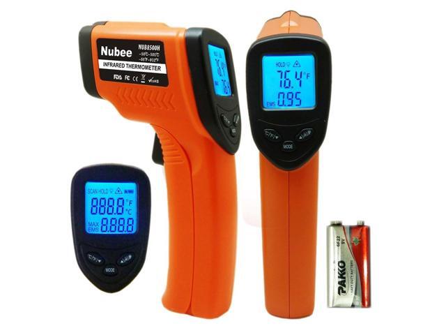 nubee non contact infrared (ir) thermometer ( 58 f to 932 f) w