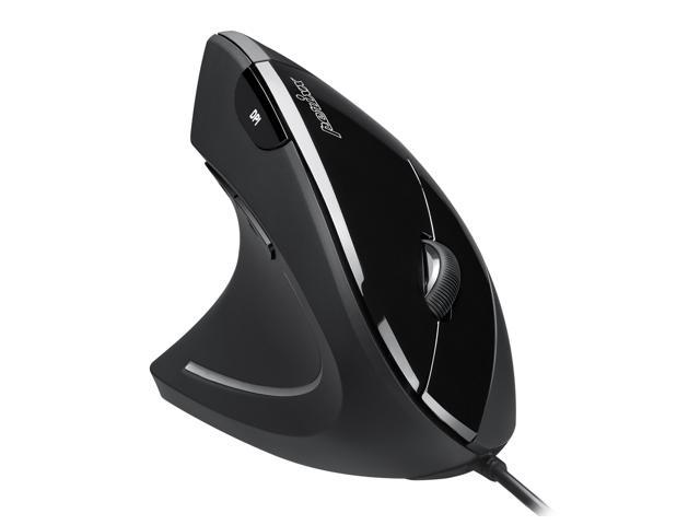 Photo 1 of Perixx PERIMICE-513L Wired Left Handed Vertical Ergonomic Mouse 1000/1600 DPI 6 Buttons