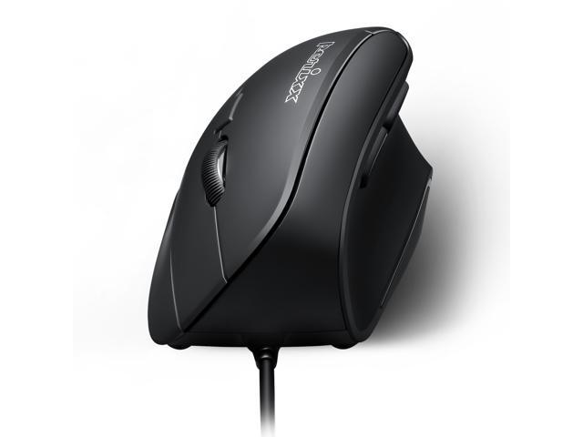 USB Vertical Mouse Left Handed Optical Mouse Universal Ergonomic Design Gaming Mouse,Ease The Tension of The Wrist