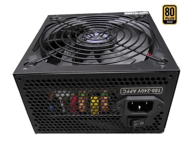 TOPOWER TOP-800G 800W EPS12V/ATX12V v2.3 SLI Ready, CrossFire Ready, 80 PLUS GOLD Certified, Full Modular Active PFC Power Supply... 